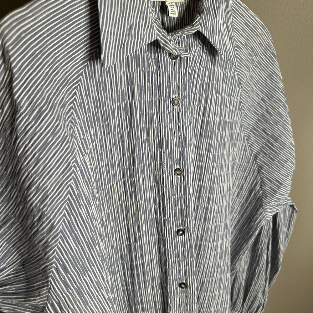 Top shop patterned button down - Picture 3 of 5
